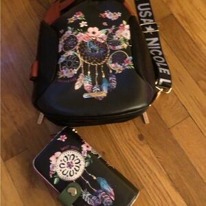 Nicole Lee Dreamcatcher Mini Backpack and Wallet  Set